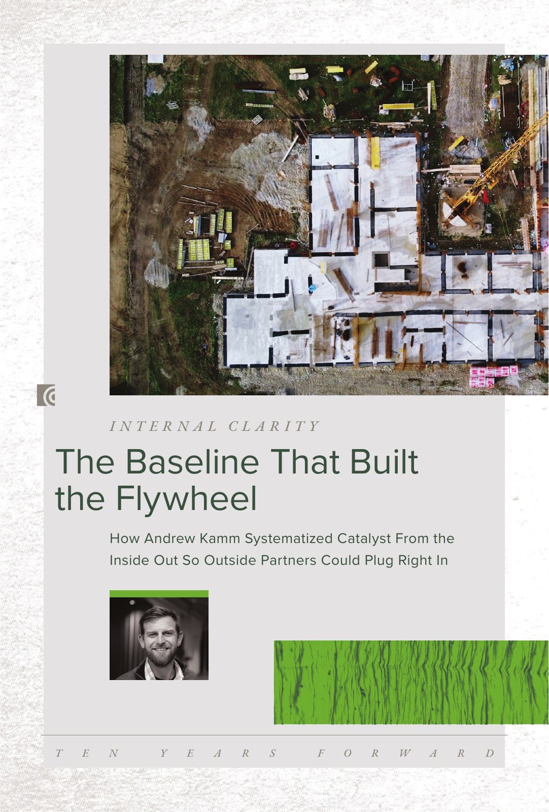 Opening page of The Baseline That Built the Flywheel in Catalyst Quarterly